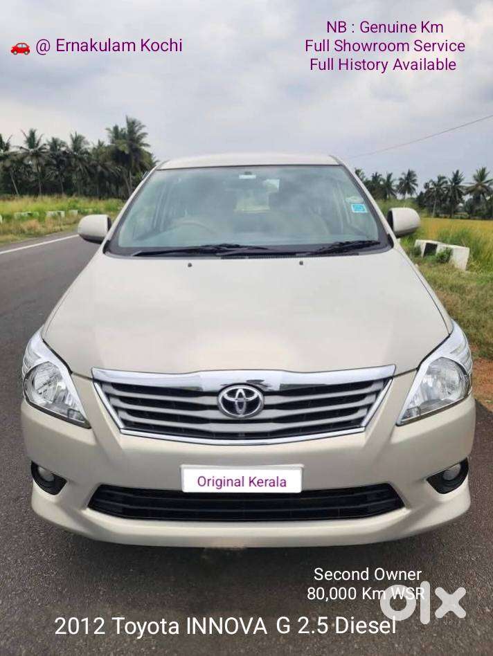 Toyota Innova 2.5 G (diesel) 7 Seater, 2012, Diesel
