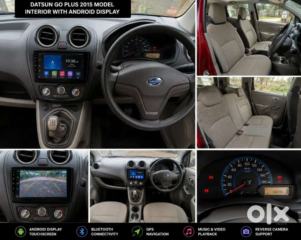 Datsun Go Plus(7 Seater )2015 Petrol 19000 Km Driven Like A New Car
