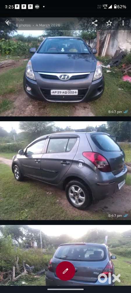 Hyundai I20 2011 Diesel Well Maintained.    Validity 3031