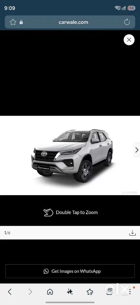 Toyota Fortuner Diesel 2.8l Turbo

Automatic  Platinum White

Pearl