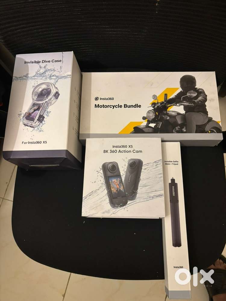 Insta 360 X5 - Unused - With accessories worth ₹30k