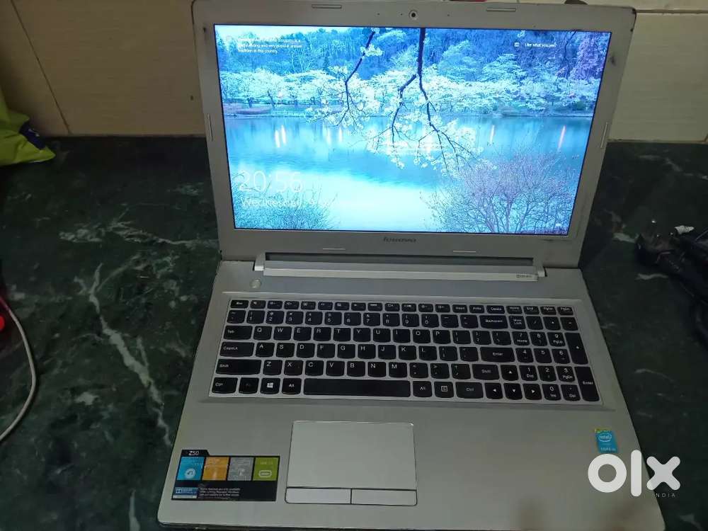 Premium Lenovo Laptop with Silver Metalic Finish
