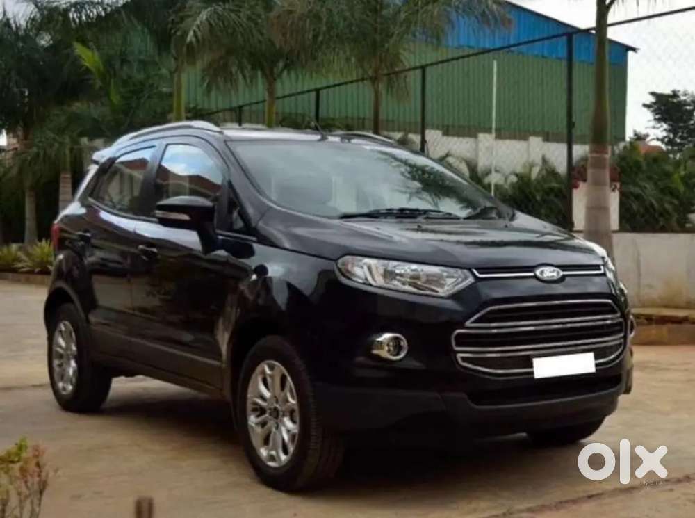 Black Suv (ford Ecosport 2015 Titanium Plus Sport Model)