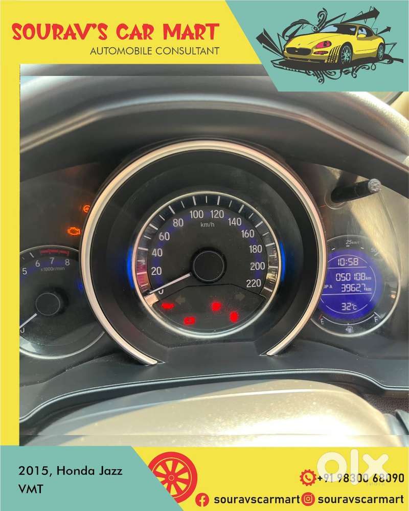 Honda Jazz 1.2 V I Vtec, 2015, Petrol
