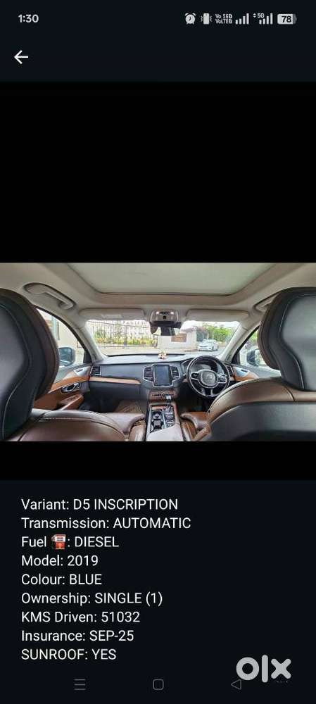 Volvo Xc 90 D5 Inscription, 2019, Diesel