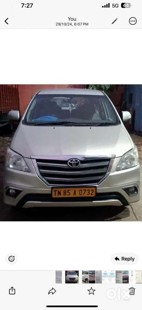 Toyota Innova 2014 Diesel 220000 Km Driven