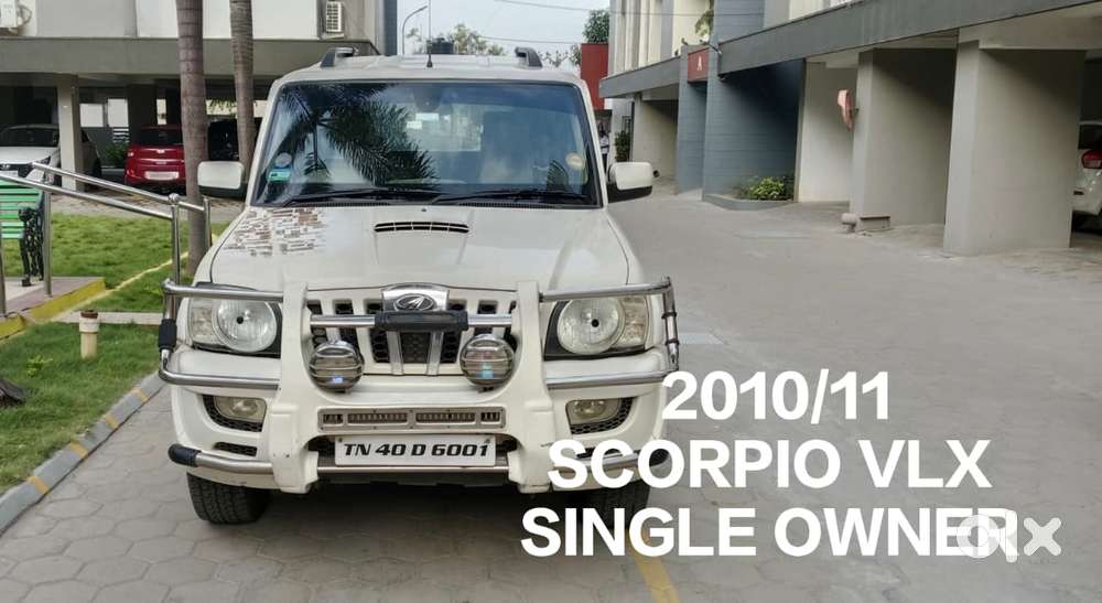 Mahindra Scorpio 2009-2014 Vlx 2wd Airbag At Bsiv, 2011, Diesel