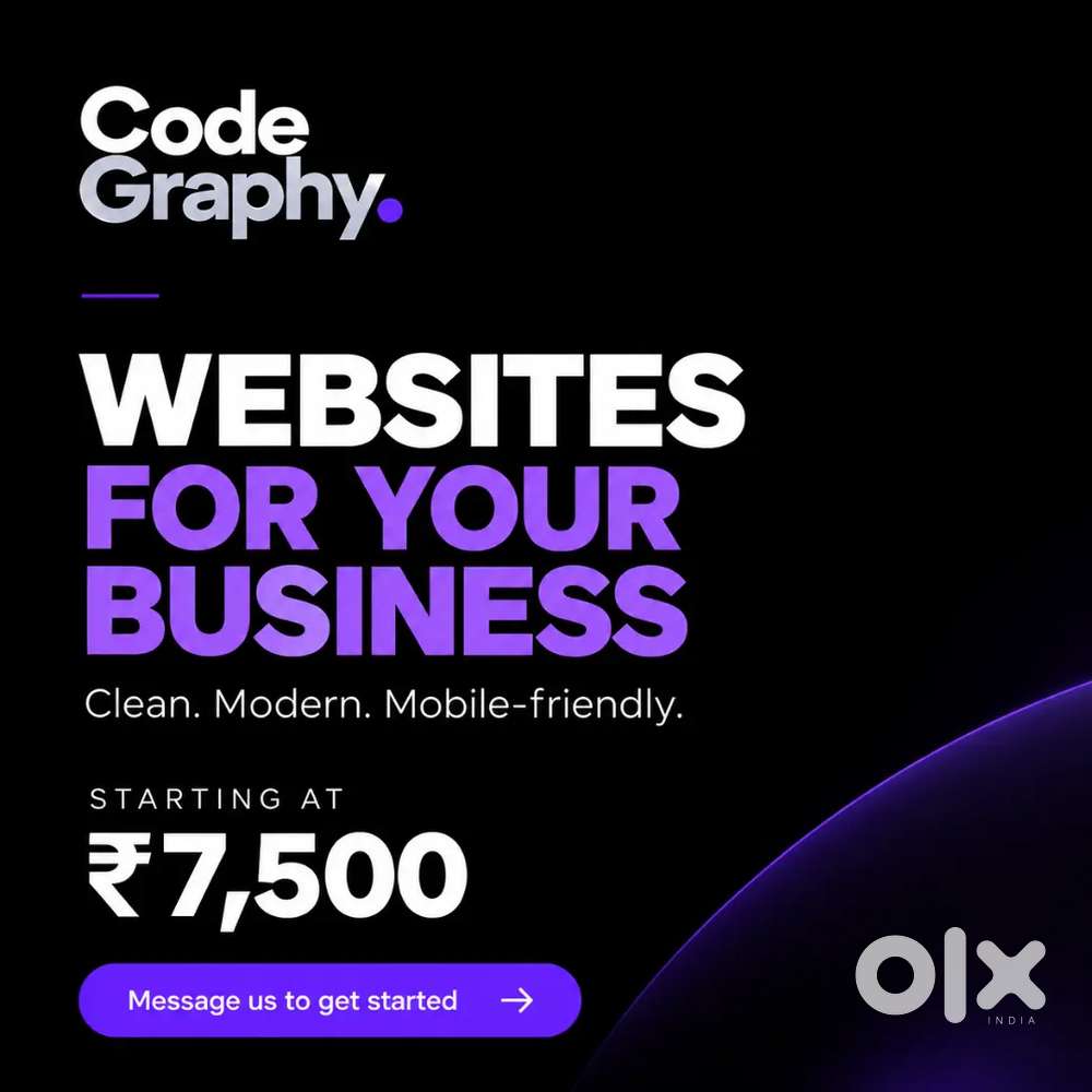 Professional Website Design for Your Business | Starting ₹7,500