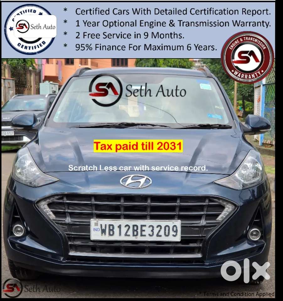 Hyundai Grand I10 Nios Sportz 1.2 Kappa Vtvt, 2021, Petrol