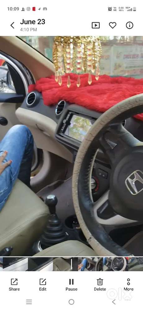 Honda Brio Mt Petrol 2014