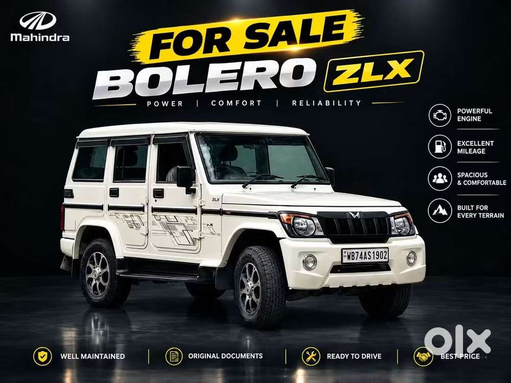 Mahindra Bolero Zlx, 2017, Diesel