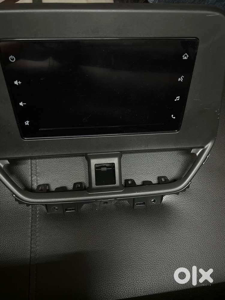 Infotainment Touch Display Of Toyota Taisor
