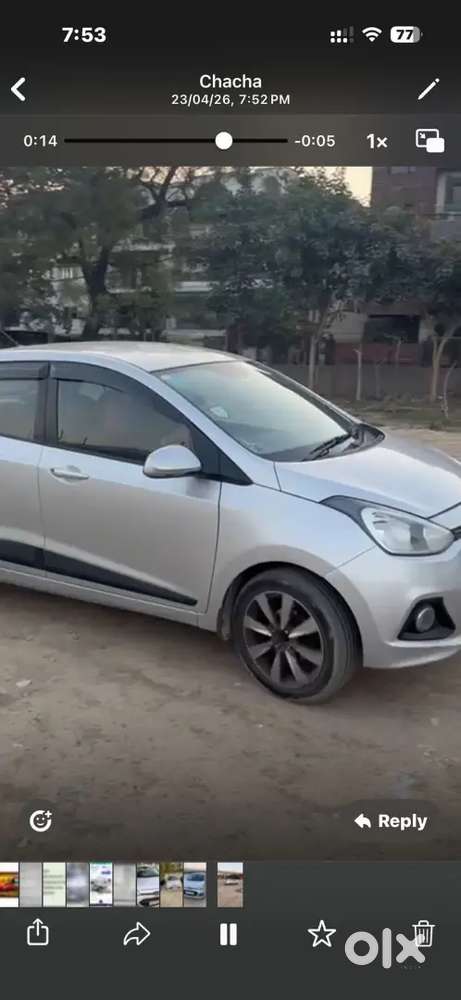 Hyundai Xcent 2014 Petrol 77000 Km Driven