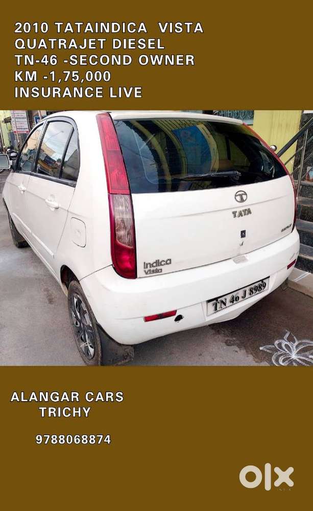 Tata Indica Vista Quadrajet Lx, 2010, Diesel