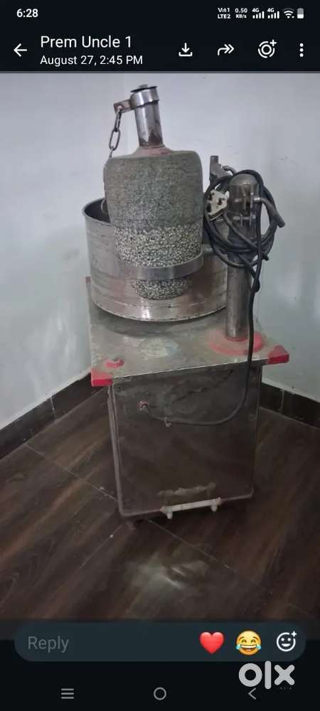 Grinder steel
