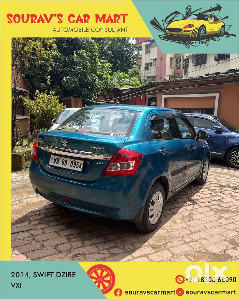 Maruti Suzuki Swift Dzire 1.2 Vxi Bsiv, 2014, Petrol