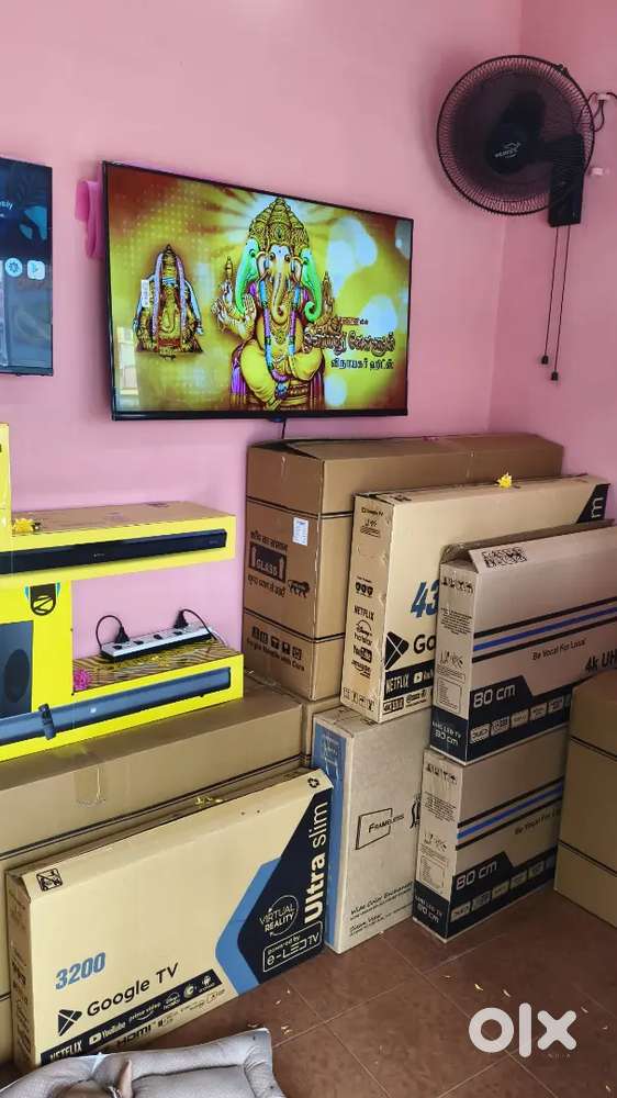 Godown rate : new 43 inch smart android ledtv just 13499