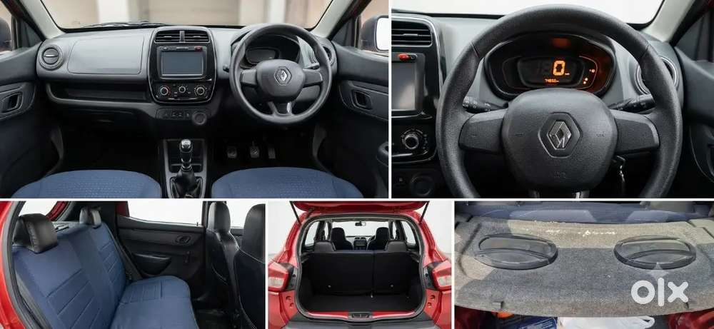 Renault Kwid Dec 2015 Top Model With Alloys And Airbag