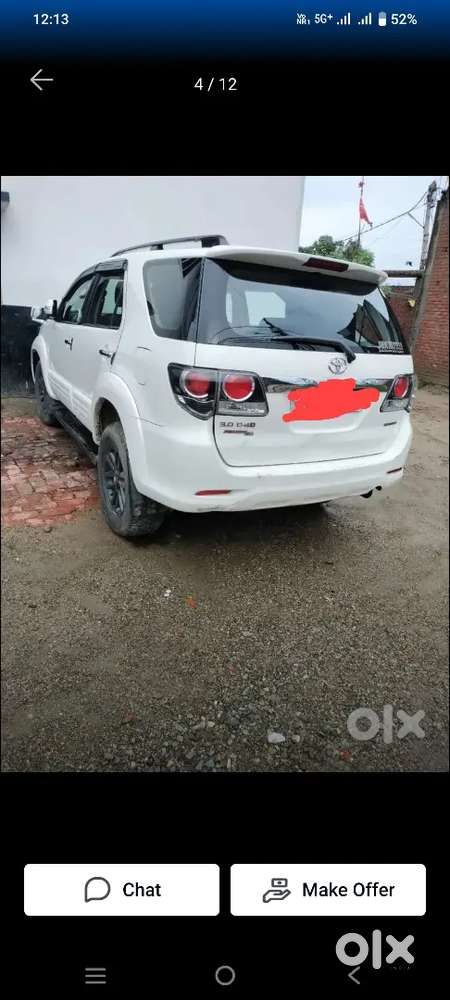 Toyota Fortuner 2015 Diesel 97000 Km Driven