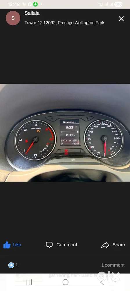 Audi A3 White Color Automatic Service History Available