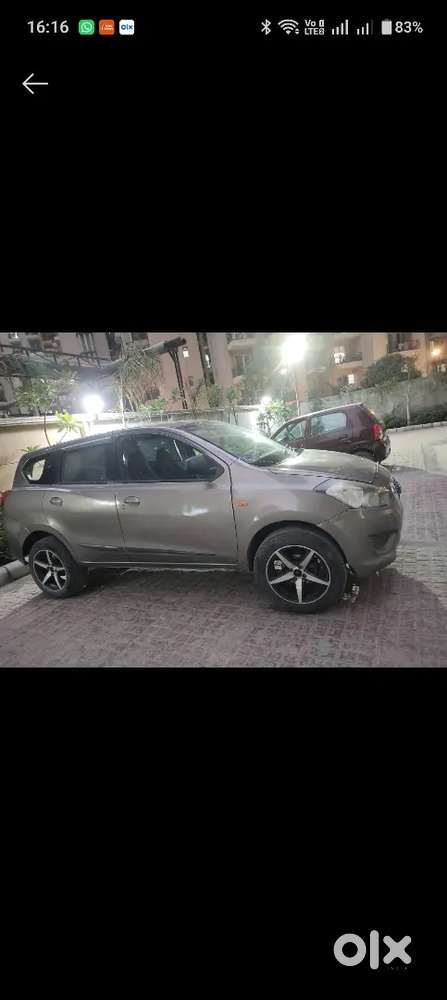 Datsun Go Plus 2016 Petrol Well Maintained