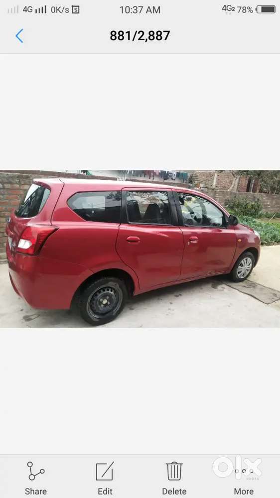 Datsun Go Plus 2015 Km Driven