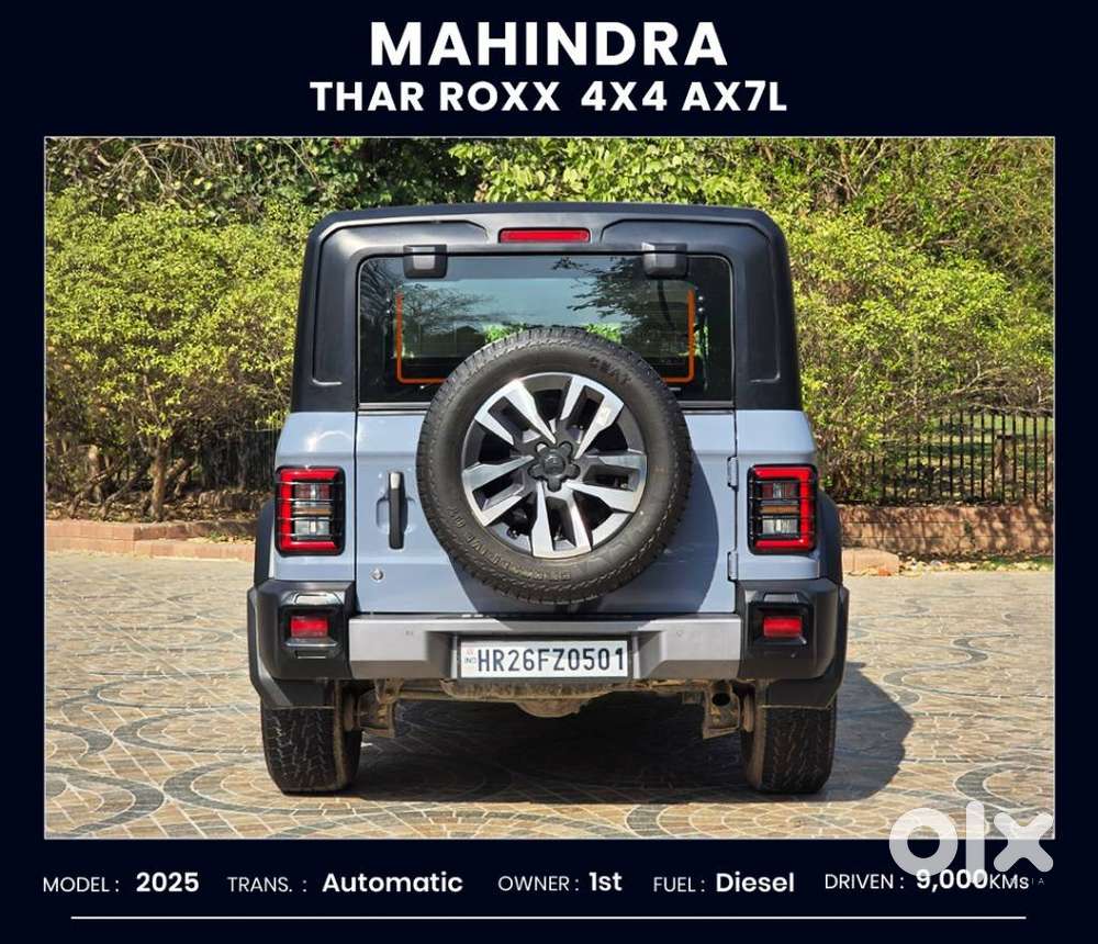 Mahindra Thar Roxx Ax7 L Diesel At 4wd, 2025, Diesel