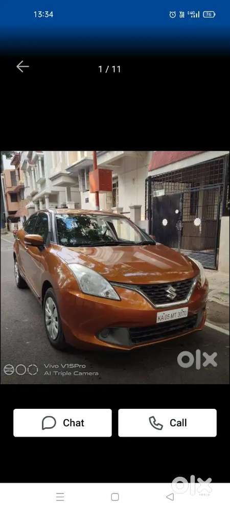 2nd Maruti Suzuki Baleno 2016 car