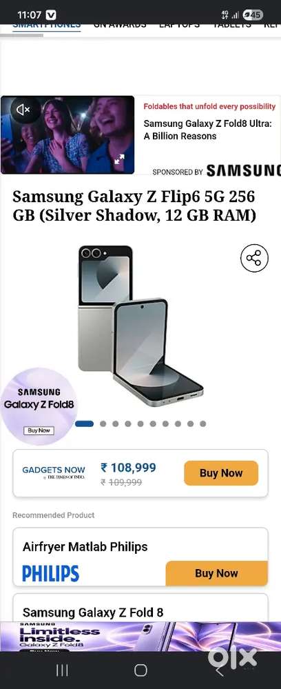 Galaxy zflip 6