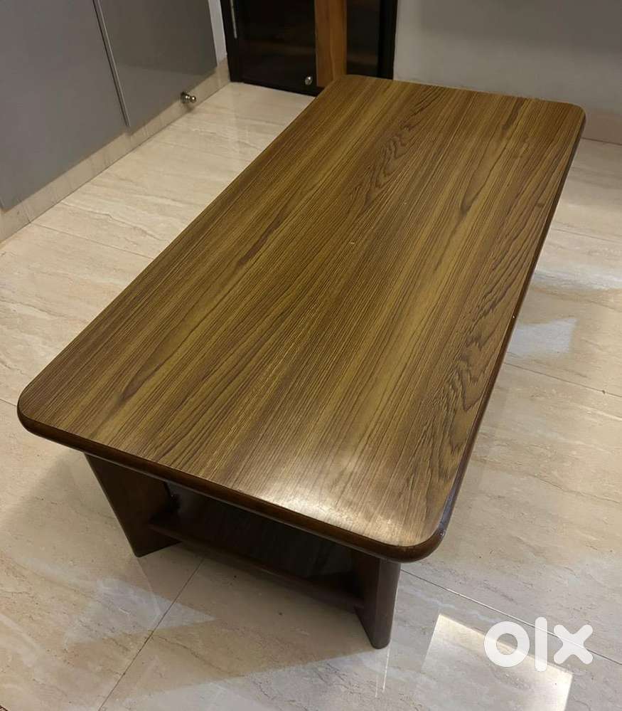 Solid Wooden Table with Sunmica Finish Sofa & Dining 1754588150