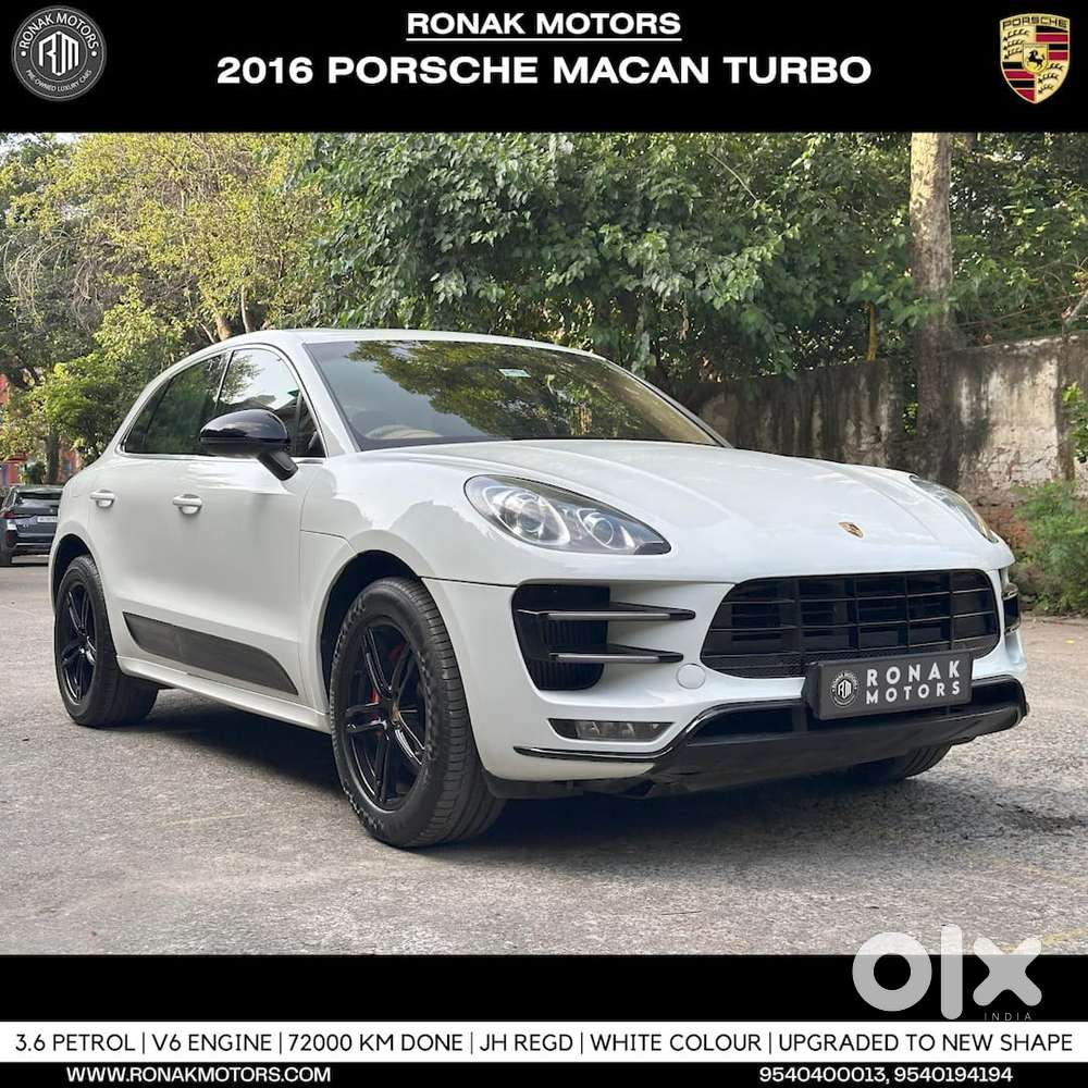 Porsche Macan Turbo, 2016, Petrol