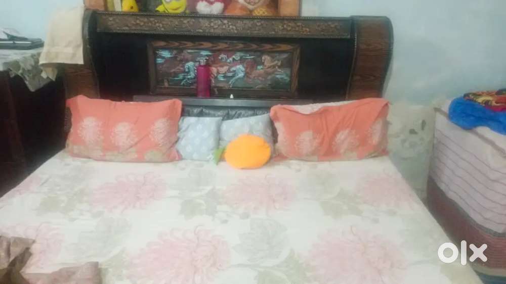 Double bed box king size bed
