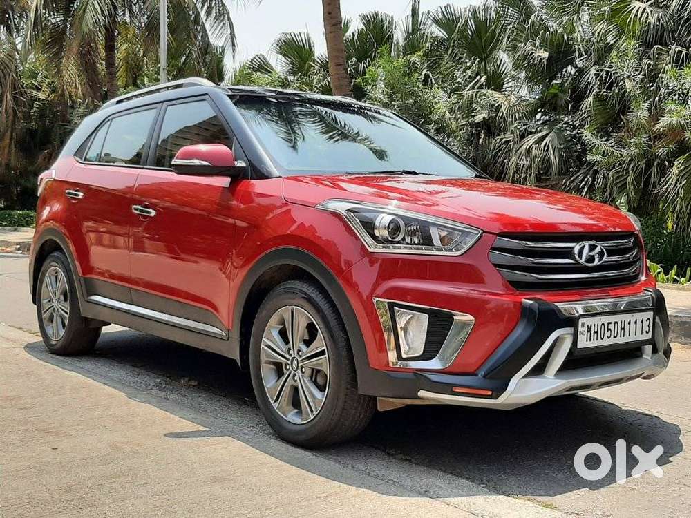 Hyundai Creta Sx Plus 1.6 Dual Tone Vtvt, 2017, Petrol