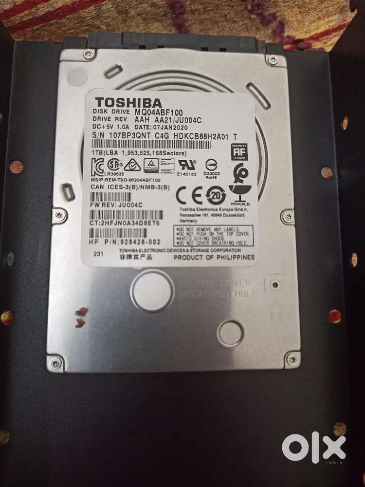 toshiba 1tb 1tb hard drive sata