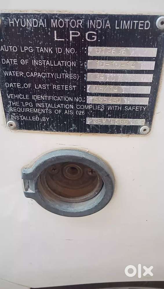 Hyundai I10 2014 Lpg Good Condition