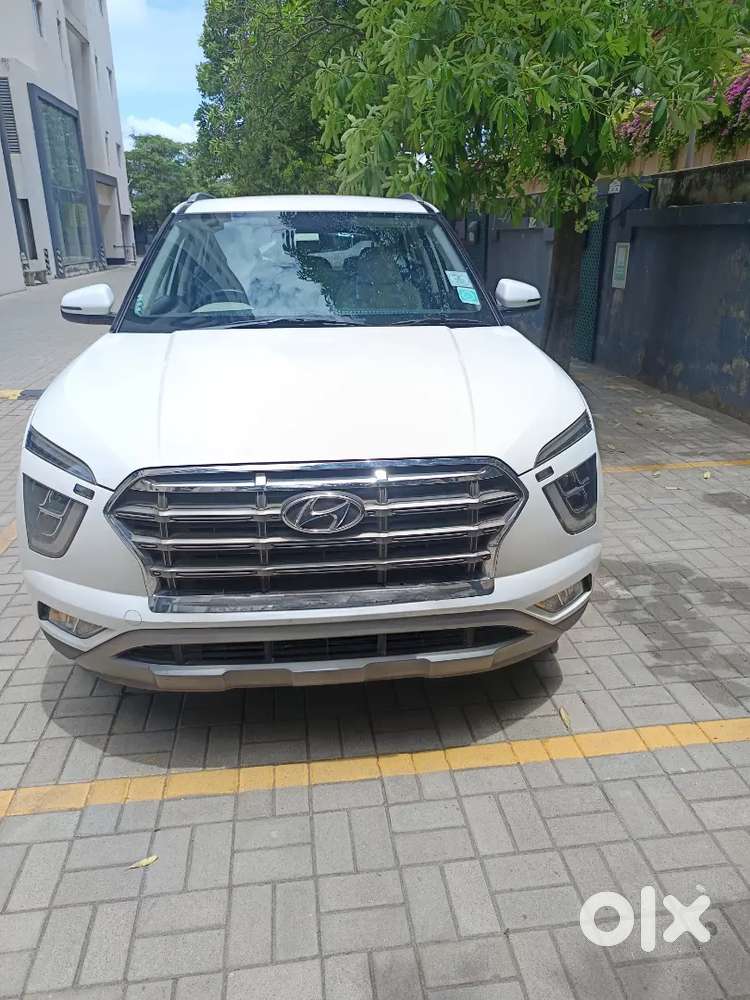 Hyundai Creta 2020 Sx Ivt Automatic White  Single Owner  < 40k Km