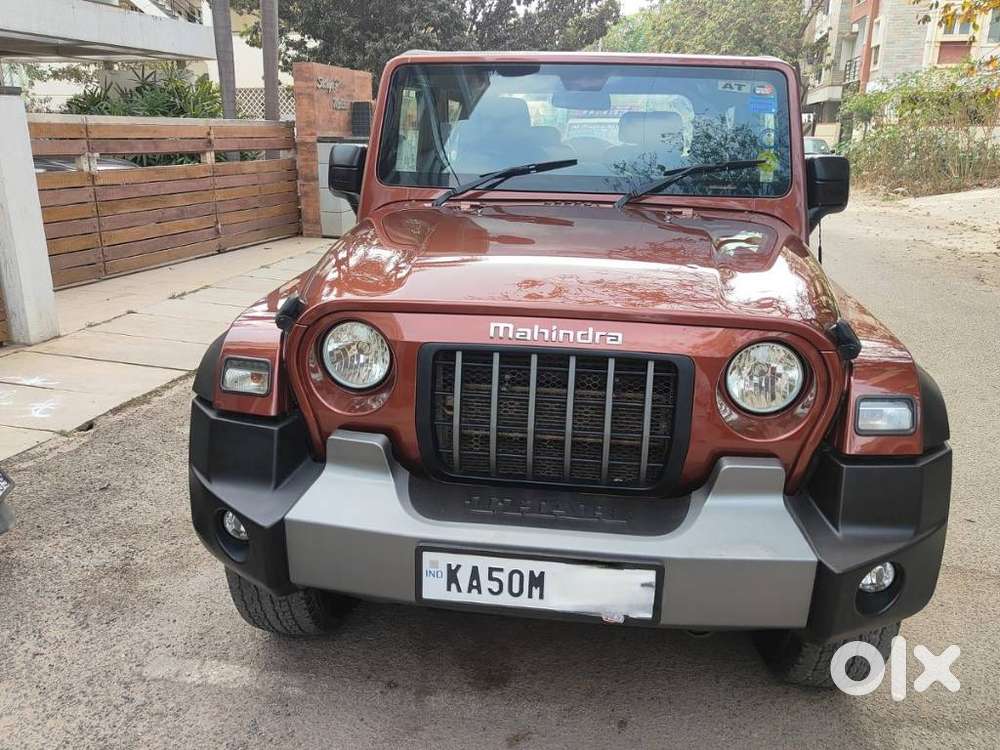 Mahindra Thar Lx Convertible Top Diesel At 4wd, 2021, Petrol