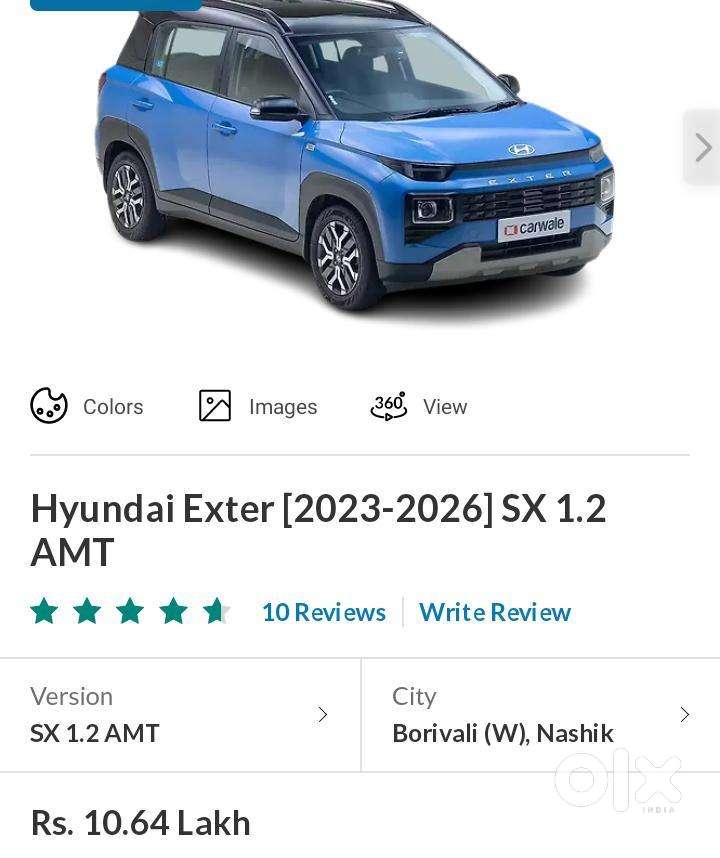 Hyundai Exter Sx (o) 1.2 Amt, 2023, Petrol