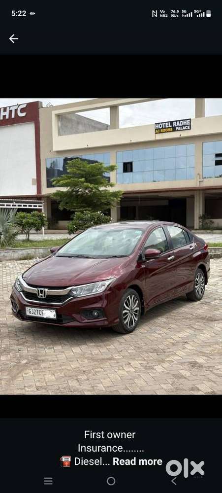 Honda City Vx Petrol Cvt, 2018, Diesel