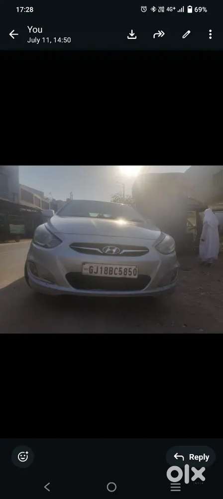 Hyundai Verna 1.4 Vtvt 2014