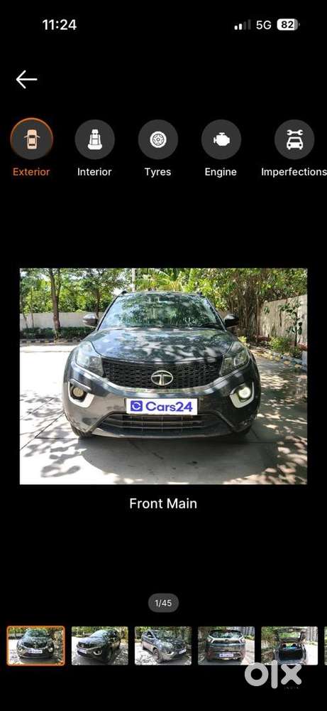 Tata Nexon 2018 Petrol 80000 Km Driven