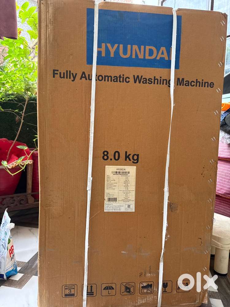 BRAND NEW Hyundai 8 KG FULLY AUTOMATIC TOP LOAD WASHING MACHINE