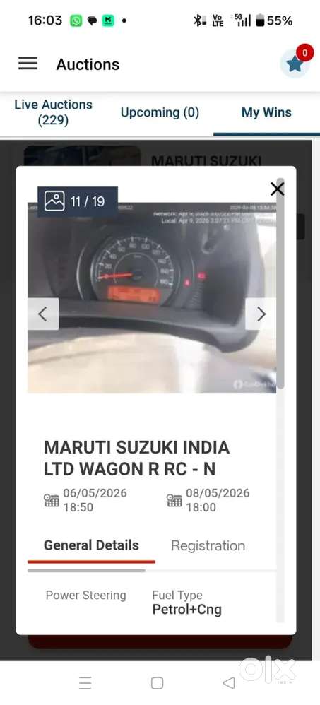 Maruti Suzuki Wagon R Flex Fuel 2022 Cng & Hybrids 10000 Km Driven