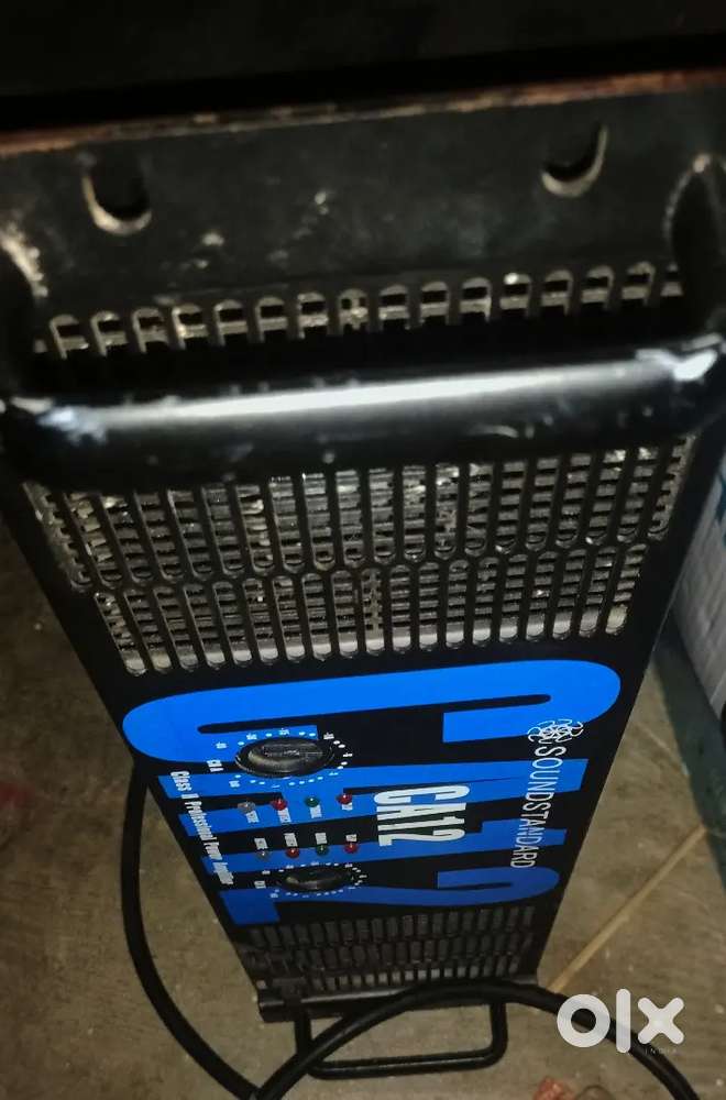 DJ power amplifier and top 2.sub.2