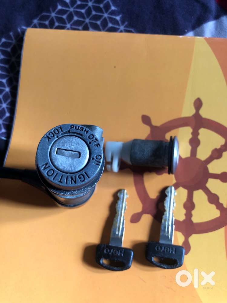 Hero pleasure key lock set old Spare Parts 1824970559