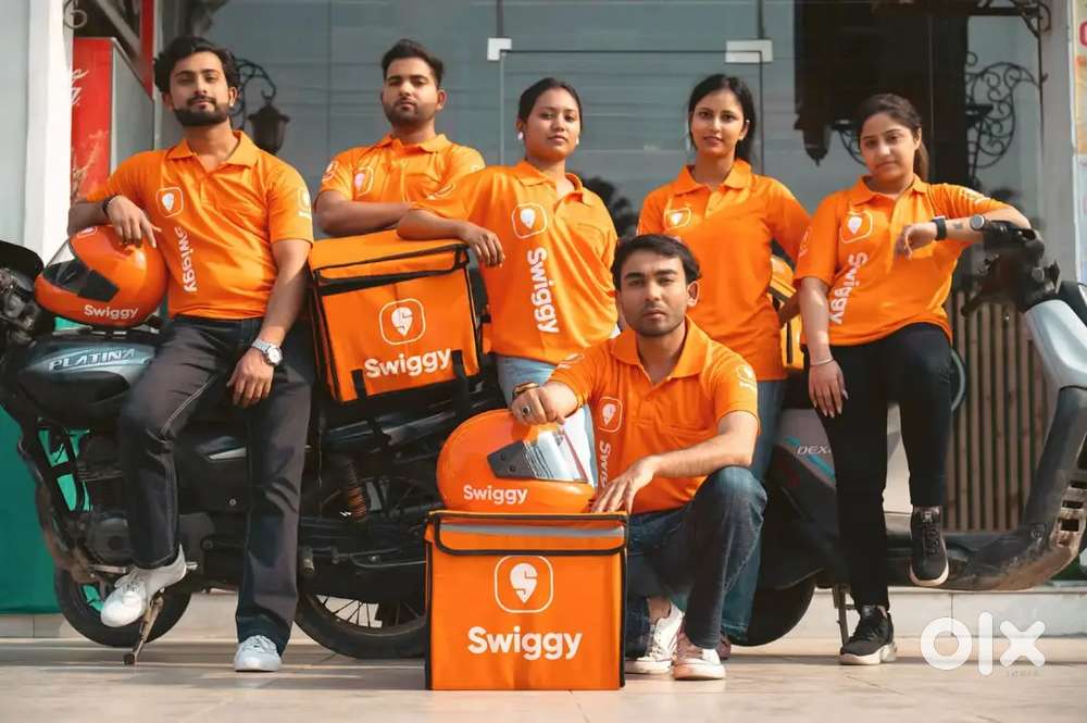 Swiggy Food Delivery Job Swiggy I Delivery boy Part Time_ Full Time  J
