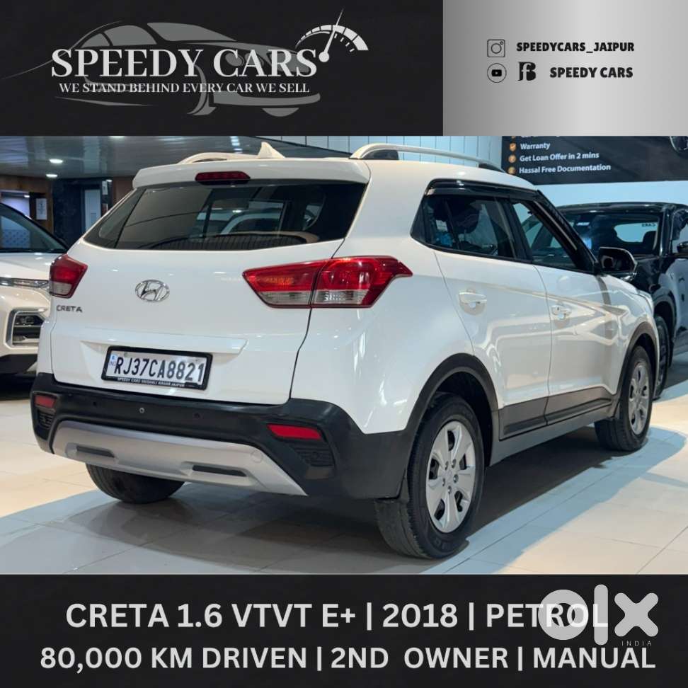 Hyundai Creta 1.6 Ex Vtvt, 2018, Petrol
