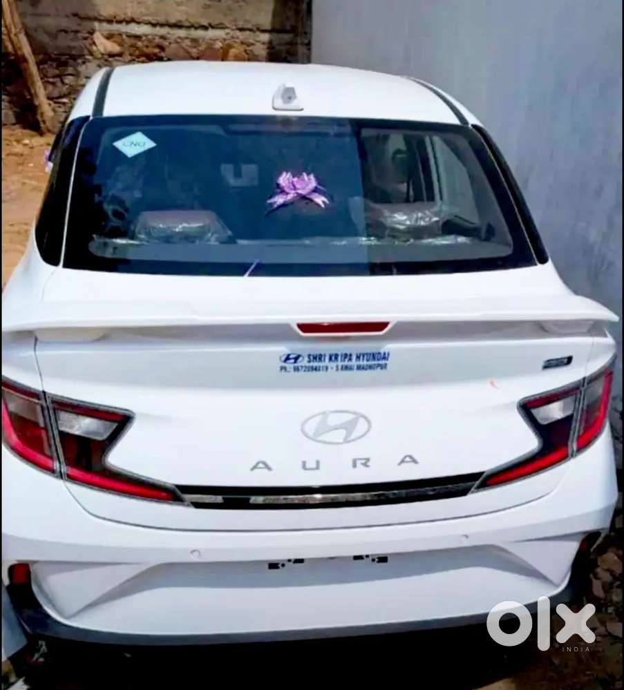 Hyundai Aura 1.2 Sx 2025.. A One Condition Me H Bhut Km Use Ki H