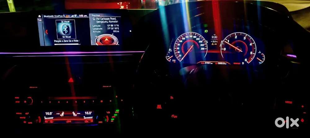 Bmw 5 Series Luxury Line 2019 Diesel Automatic 38000 Km Driven.