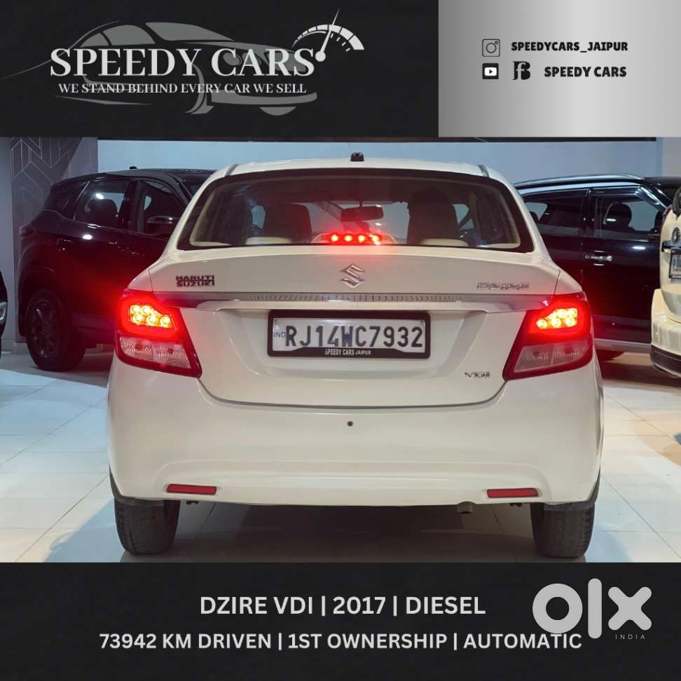 Maruti Suzuki Swift Dzire Amt Vdi, 2017, Diesel
